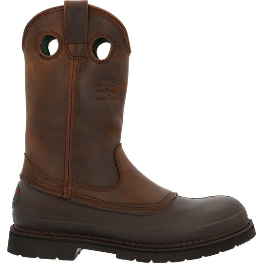 Georgia Men's Muddog Wellington Work Boot - Brown - G5514 - Overlook Boots
