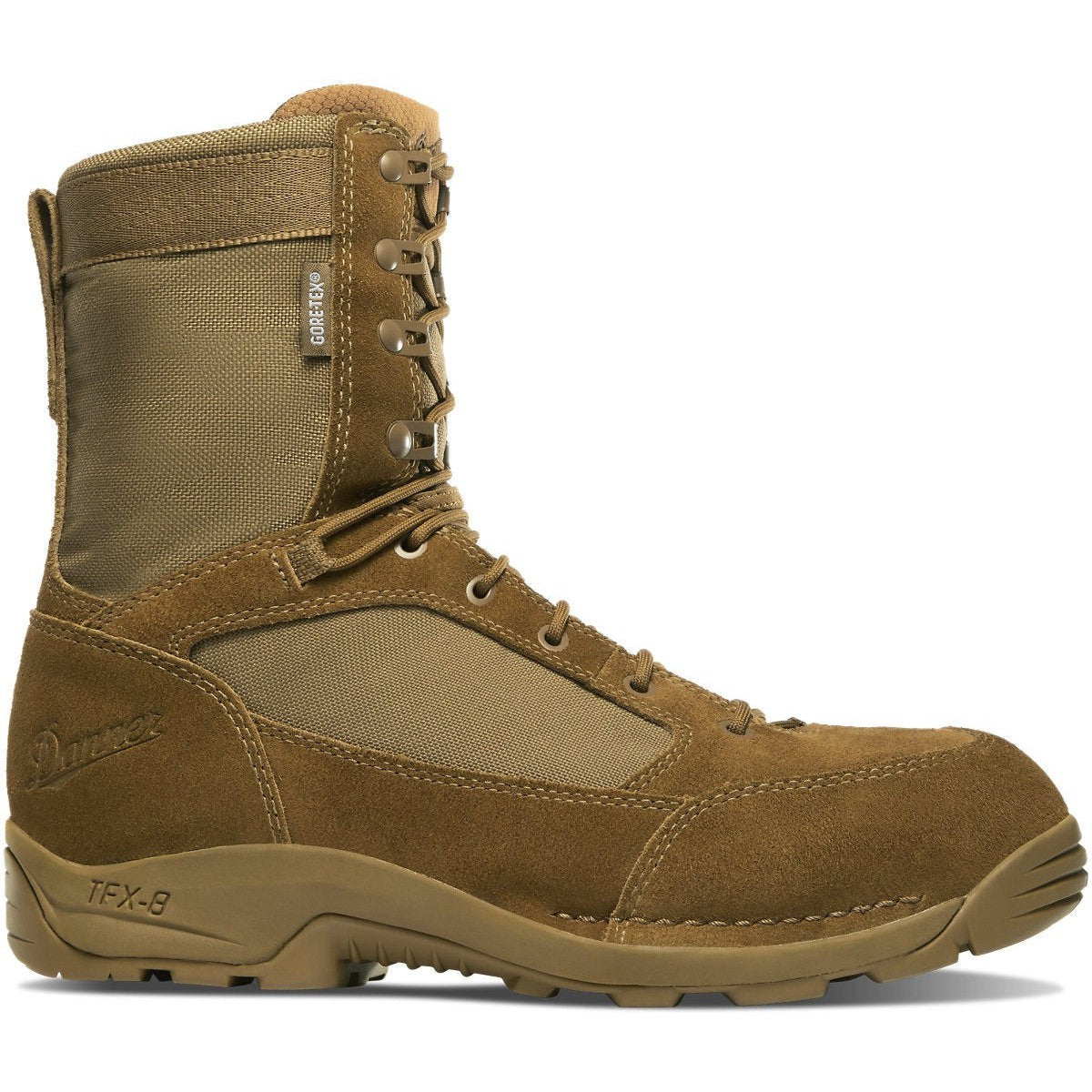 Danner Men's Desert TFX G3 8" Plain Toe WP Military Boot -Coyote- 24323 6 / Medium / Coyote - Overlook Boots