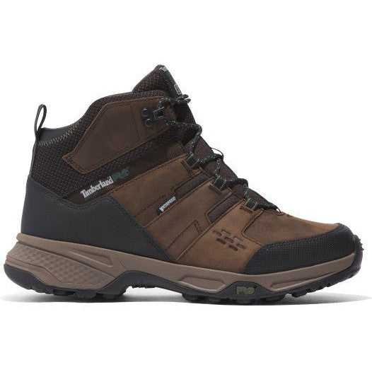 Timberland Pro Men's Switchback Lightweight Soft Toe Waterproof Work Boot- Brown- TB1A5U7K214 - Overlook Boots
