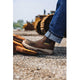 Cat Men's Striver XL Steel Toe Waterproof Chelsea Work Boot - Black - P91818 - Overlook Boots