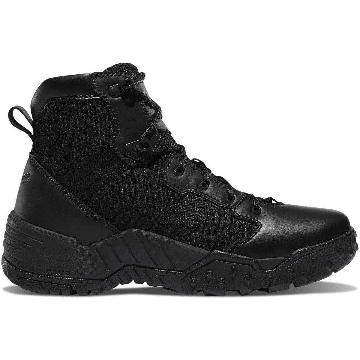 Danner Men's Scorch 6" Side Zip Slip Resistant Duty Boot -Black- 25730 6 / Medium / Black - Overlook Boots