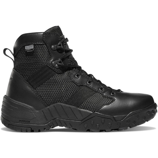Danner Men's Scorch 6" Waterproof Side Zipper Duty Boot -Black- 25731 6.0 / Medium / Black - Overlook Boots
