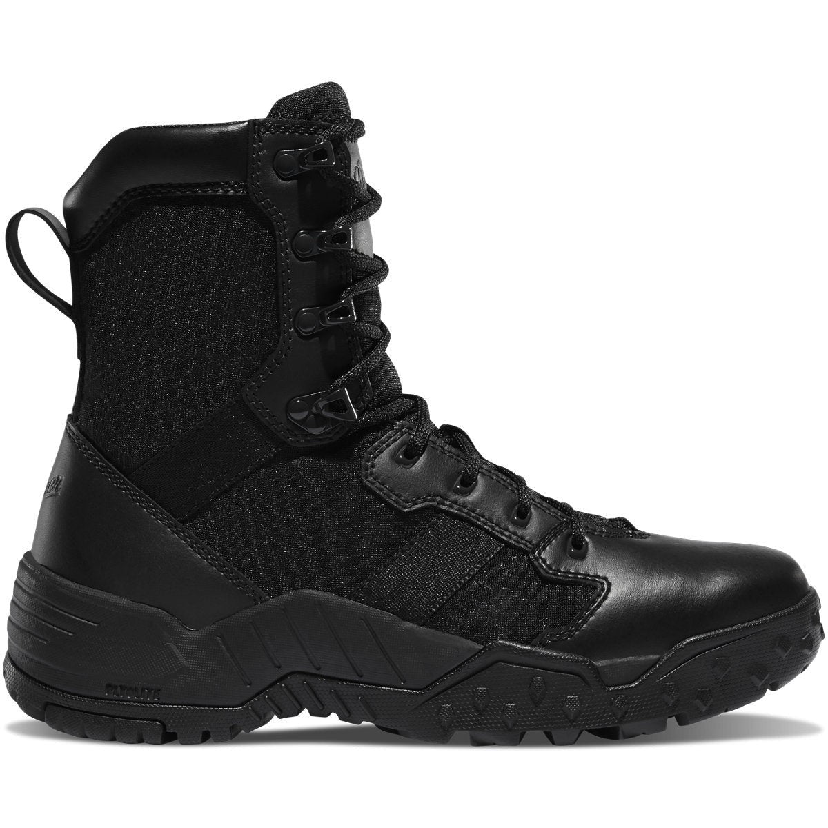 Danner Men's Scorch 8" Side Zip Duty Boot -Black- 25732 6 / Medium / Black - Overlook Boots