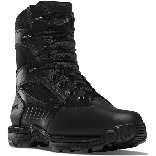 Danner Men's Striker Bolt 8" Waterproof Duty Boot -Black- 26633 - quarter (3/4) view - Overlook Boots