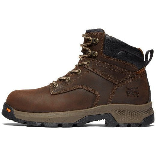 Timberland Pro Men's Titan Evolution 6" Composite Toe Work Boot- Brown- TB1A5NF6214 - Overlook Boots