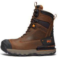 Timberland Pro Men's Boondock Ultralight 8" Comp Toe ins Waterproof Work Boot - Brown - TB0A646FEM4 - Overlook Boots