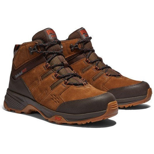 Timberland Pro Men's Switchback Lightweight Steel Toe Work Boot- Brown- TB1A2MTA214 7.0 / Medium / Brown - Overlook Boots
