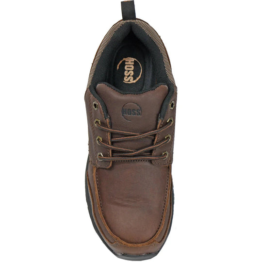 Hoss Men's Stepper Composite Toe Slip Resistant static dissipation Work Shoe - Light 30240 - Overlook Boots