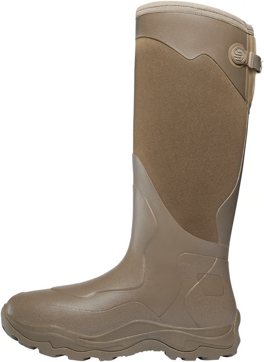 Lacrosse Men's Alpha Agility 17" Waterproof Snake Boot - Brown - 302425 - Overlook Boots