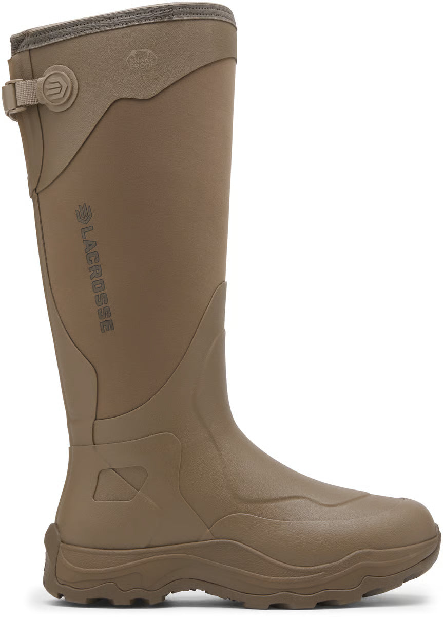 Lacrosse Men's Alpha Agility 17" WP Snake Boot- Brown- 302425 6 / Medium / Camo - Overlook Boots