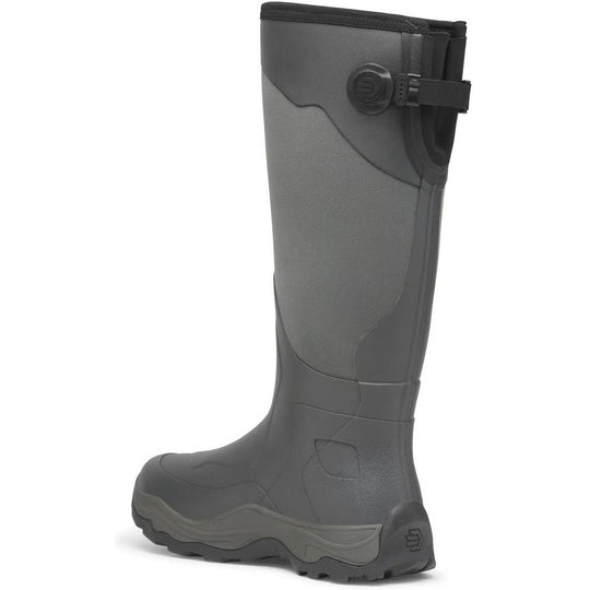 Lacrosse Men's Alpha Agility 17" Waterproof Slip On Hunt Boot- Gray- 302461 - Overlook Boots