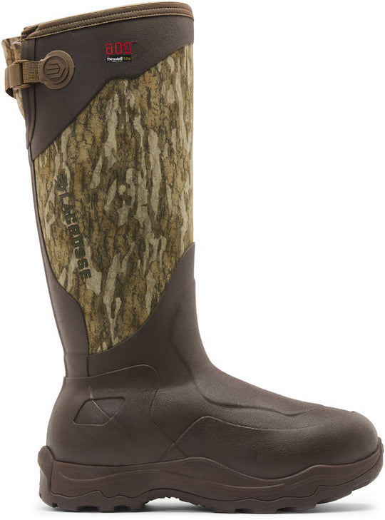 Lacrosse Men's Alpha Agility 17" Waterproof 800G Hunt Boot - Camo - 302469 6.0 / Medium / Olive - Overlook Boots