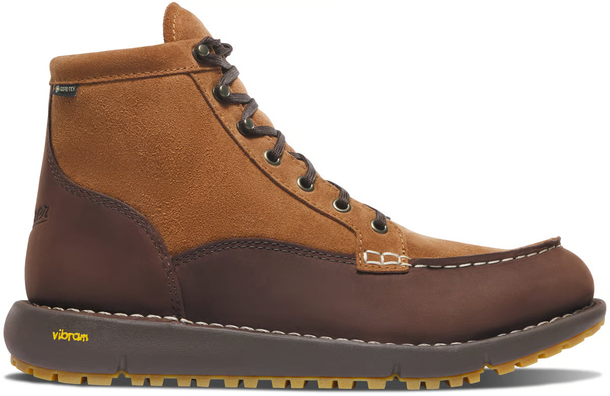 Danner Men's Logger 917 GTX 6" Moc Toe WP Lifestyle Boot- Coffee- 30746 - Overlook Boots