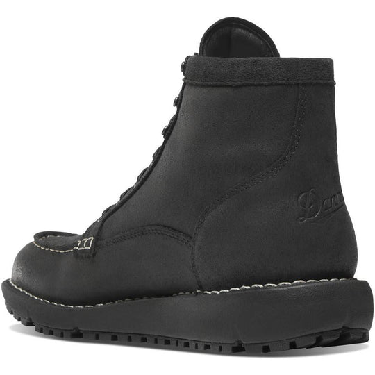 Danner Men's Logger 6" Slip Resistant Lace Up Work Boot - Black- 30748 - Overlook Boots