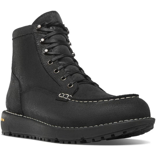 Danner Men's Logger 6" Slip Resistant Lace Up Work Boot - Black- 30748 7 / Medium / Brown - Overlook Boots