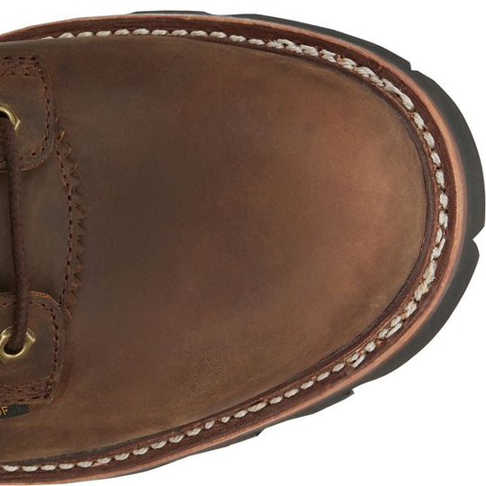 Chippewa Men's Super Dna 9" Steel Toe Waterproof Lace Up Work Boot -Brown- 59407 - Overlook Boots