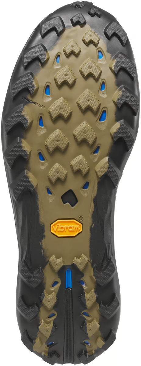 Danner Men's N45 GTX 3" Waterproof Lace Up Hike Boot - Black/Blue - 32847 - outsole view - Overlook Boots