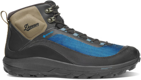 Danner Men's N45 GTX 3" Waterproof Lace Up Hike Boot - Black/Blue - 32882 - Overlook Boots