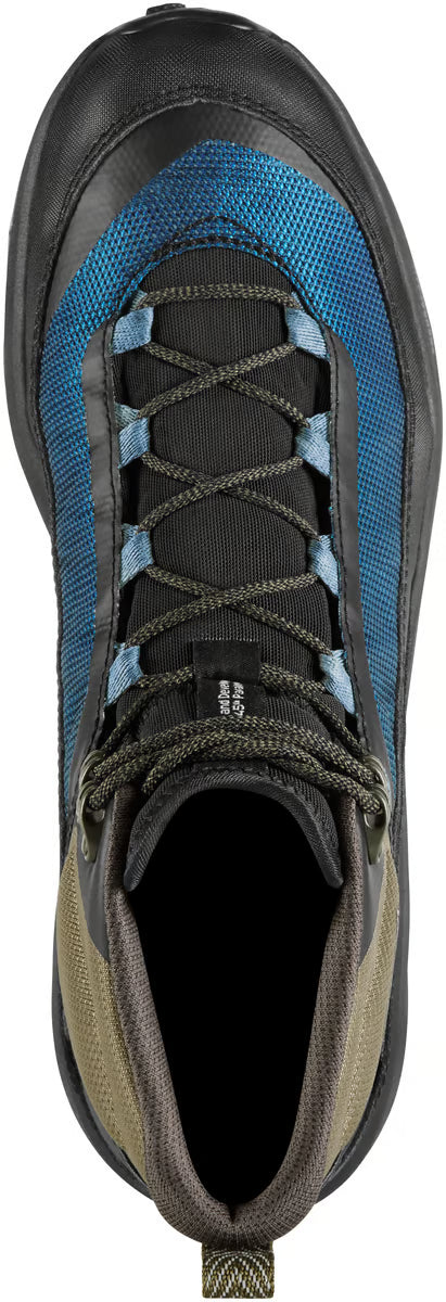 Danner Men's N45 GTX 3" Waterproof Lace Up Hike Boot - Black/Blue - 32882 - Overlook Boots