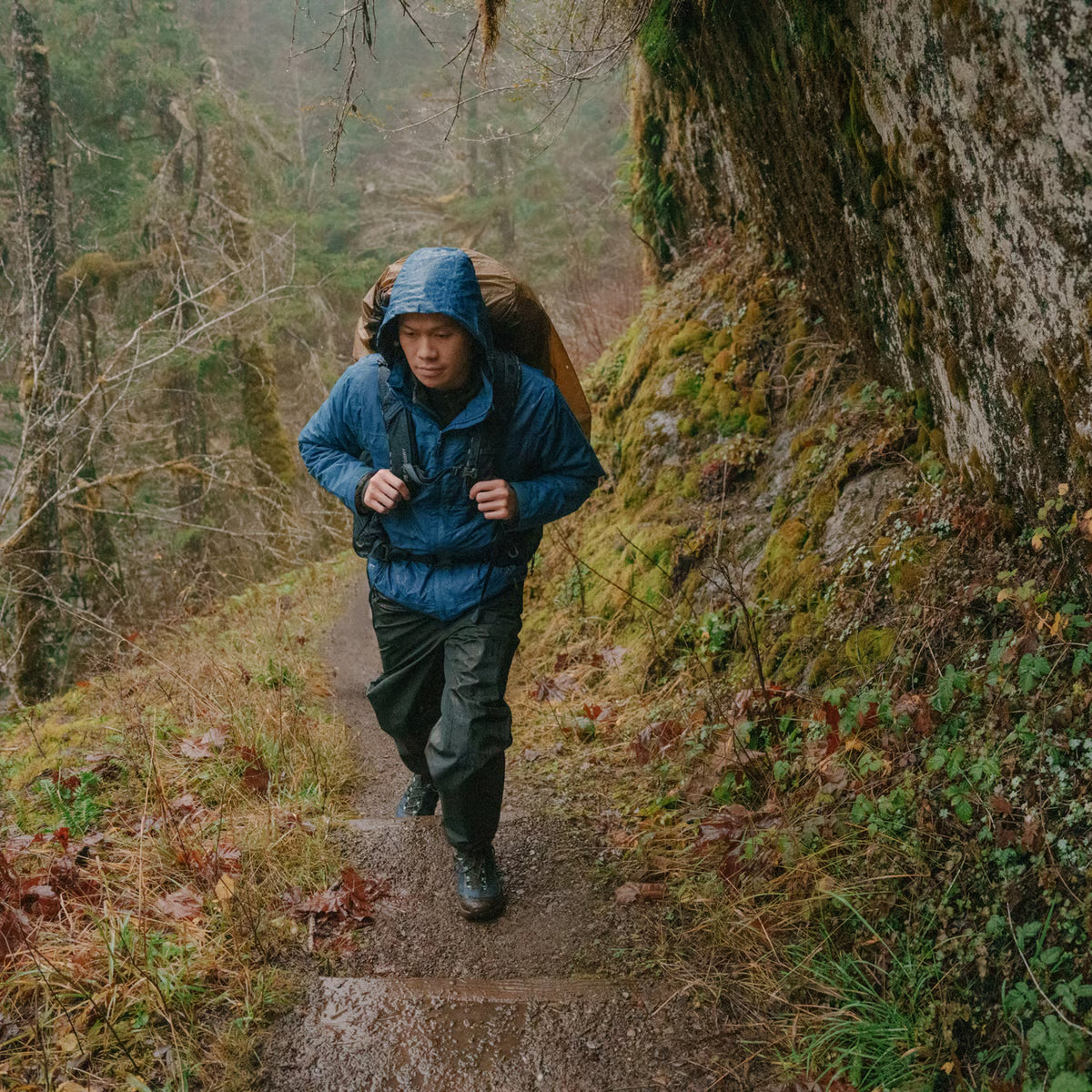 Danner Men's N45 GTX 3" WP Lace Up Hike Boot- Black/Blue- 32882 - Overlook Boots