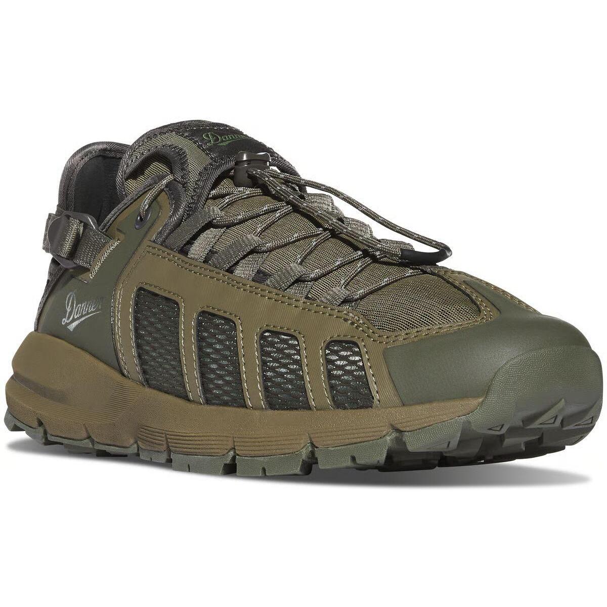 Danner Men's FullBore 3" Slip On Tactical Boot Sandal- Olive- 34352 7 / Medium / Gray - Overlook Boots