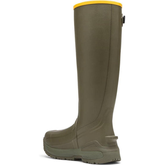 Lacrosse Men's Burly Aero 17" Waterproof Slip On Work Boot- Olive- 344310 - Overlook Boots
