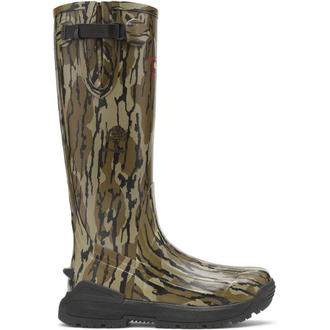 Lacrosse Men's Burly Aero 17" Waterproof Slip On Work Boot- Mossy Oak- 344312 6.0 / Medium / Mossy Oak Original Bottomland - Overlook Boots