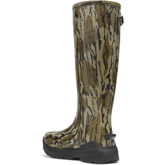 Lacrosse Men's Burly Aero 17" Waterproof Slip On Work Boot- Mossy Oak- 344312 - Overlook Boots