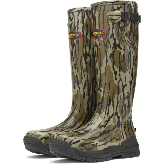 Lacrosse Men's Burly Aero 17" Waterproof Slip On Work Boot- Mossy Oak- 344312 - Overlook Boots