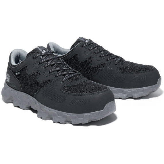 Timberland Pro Men's Powertrain AT Sneaker Work Shoe -Black- TB192649001 7 / Medium / Black/Grey - Overlook Boots