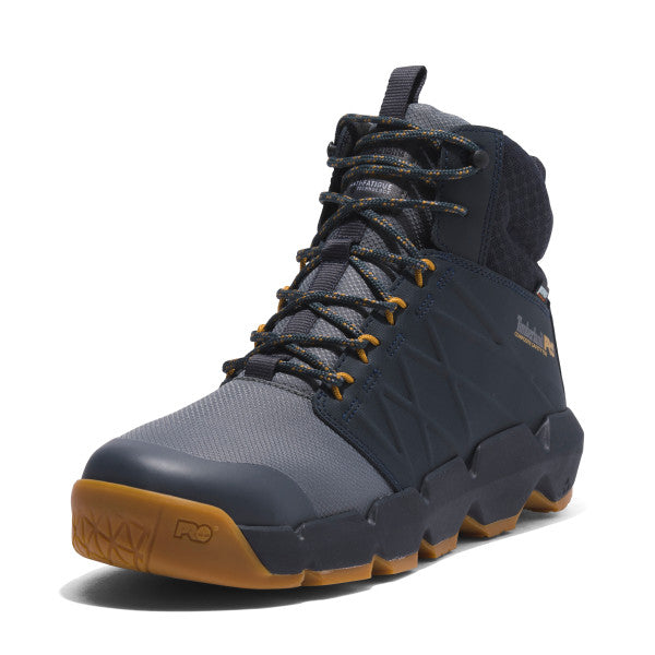Timberland Pro Men's Morphix 6" Comp Toe WP Work Boot - Grey - TB0A5YFU065  - Overlook Boots