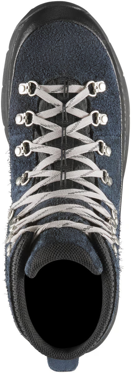 Danner Men's Mountain 600 ID 4.5" Waterproof Lace Up Hike Boot - Black - 36240 - top view - Overlook Boots