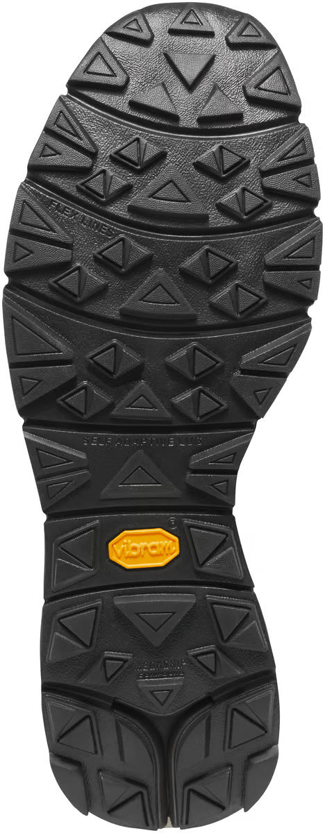Danner Men's Mountain 600 ID 4.5" Waterproof Lace Up Hike Boot - Nutmeg - 36241 - outsole view - Overlook Boots