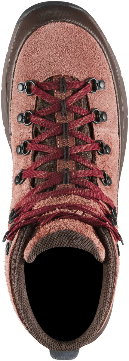 Danner Men's Mountain 600 ID 4.5" Waterproof Lace Up Hike Boot - Nutmeg - 36241 - top view - Overlook Boots