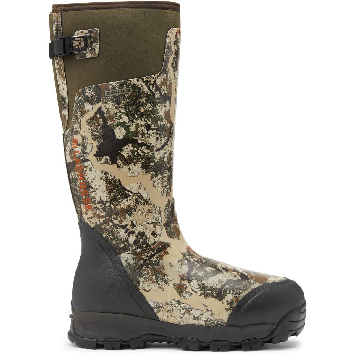 Lacrosse Men's Alphaburly Pro 18" Waterproof 1600G Slip On Work Boot- Camo- 376096 6.0 / Camo - Overlook Boots