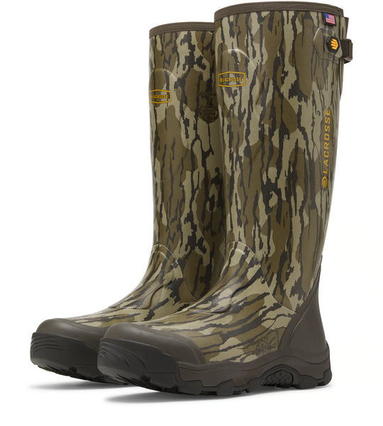 Lacrosse Men's Alpha Evolution 17" Waterproof Slip On Hunt Boot - Camo - 376212 6.0 / Medium / Camo - Overlook Boots