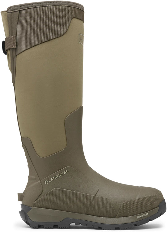LaCrosse Men's Alphaburly Aero 17" Waterproof Hunt Boot - Brown - 377001