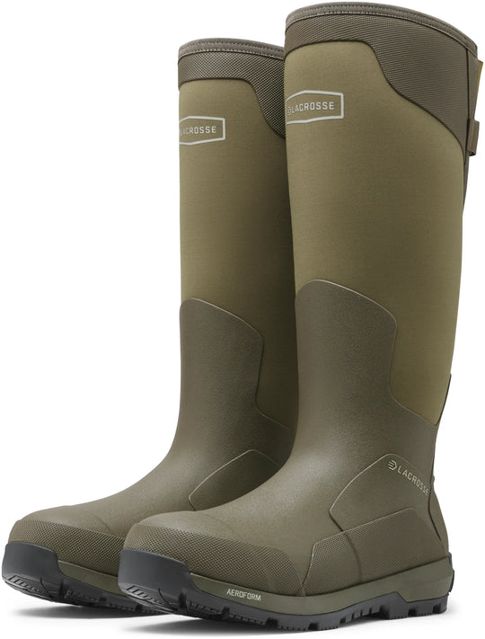 LaCrosse Men's Alphaburly Aero 17" Waterproof Hunt Boot - Brown - 377001
