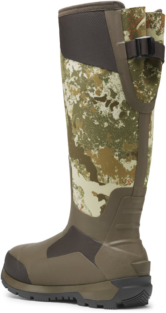 LaCrosse Men's Alphaburly Aero 17" 800G Insulated Waterproof Hunt Boot - Grey - 377002