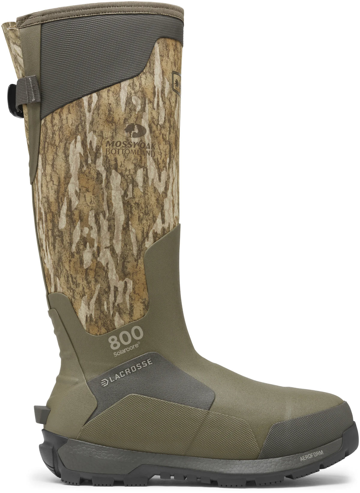 LaCrosse Men's Alphaburly Aero 17" 800G Ins Waterproof Hunt Boot - Mossy Oak - 377003 6 / Medium / Mossy Oak - Overlook Boots