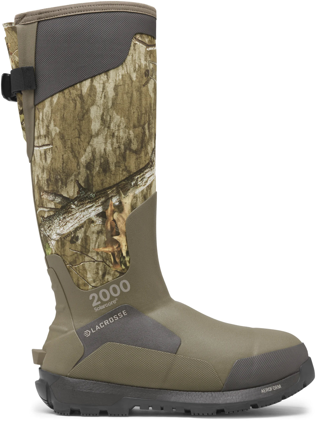 LaCrosse Men's Alphaburly Aero 17" 2000G Ins Waterproof Hunt Boot - Mossy Oak - 377004 6 / Medium / Mossy Oak - Overlook Boots