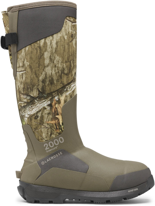 LaCrosse Men's Alphaburly Aero 17" 2000G Ins Waterproof Hunt Boot - Mossy Oak - 377004