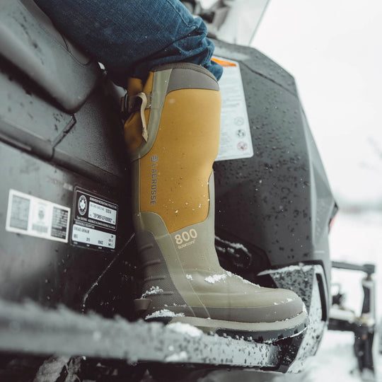LaCrosse Women's Alphaburly Aero 15" 800G Ins Waterproof Hunt Boot - Green - 377006