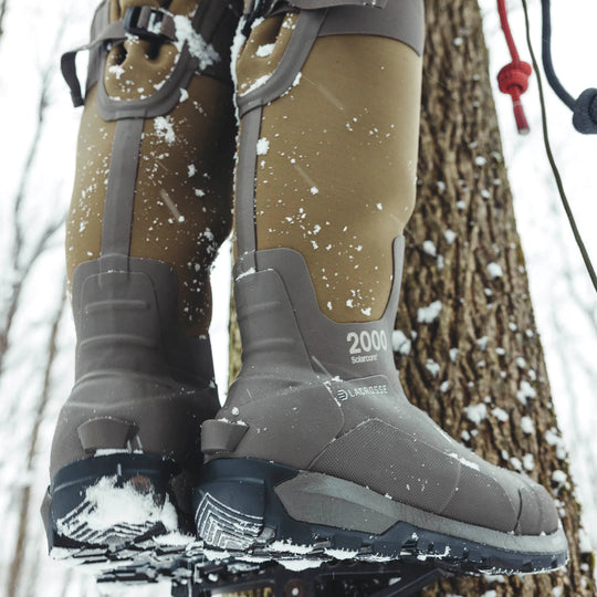 LaCrosse Men's Alphaburly Aero 17" 2000G Ins Waterproof Hunt Boot - Brown - 377008