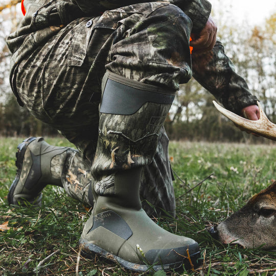 LaCrosse Men's Alphaburly Aero 17" Waterproof Hunt Boot - Mossy Oak - 377009