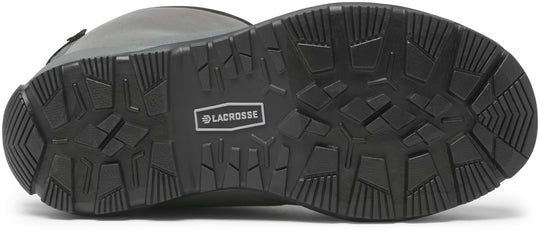 LaCrosse Men's Alphaburly Aero 17" 800G Insulated Rubber Hunt Boot - Grey - 377010 - Overlook Boots