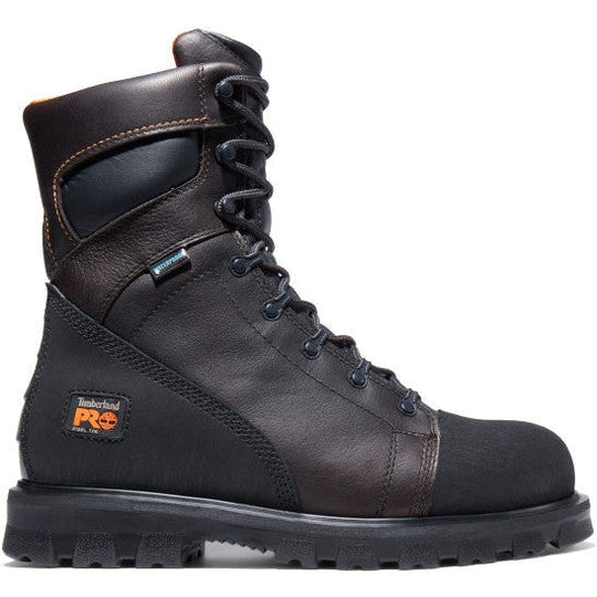 Timberland Pro Men's Rigmaster 8" Steel Toe WP Work Boot -Brown- TB195553214  - Overlook Boots