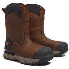 Timberland Pro Men's Boondock Ultralight Comp Toe Wellington Work Boot - Brown - TB0A6473EM4 - Overlook Boots