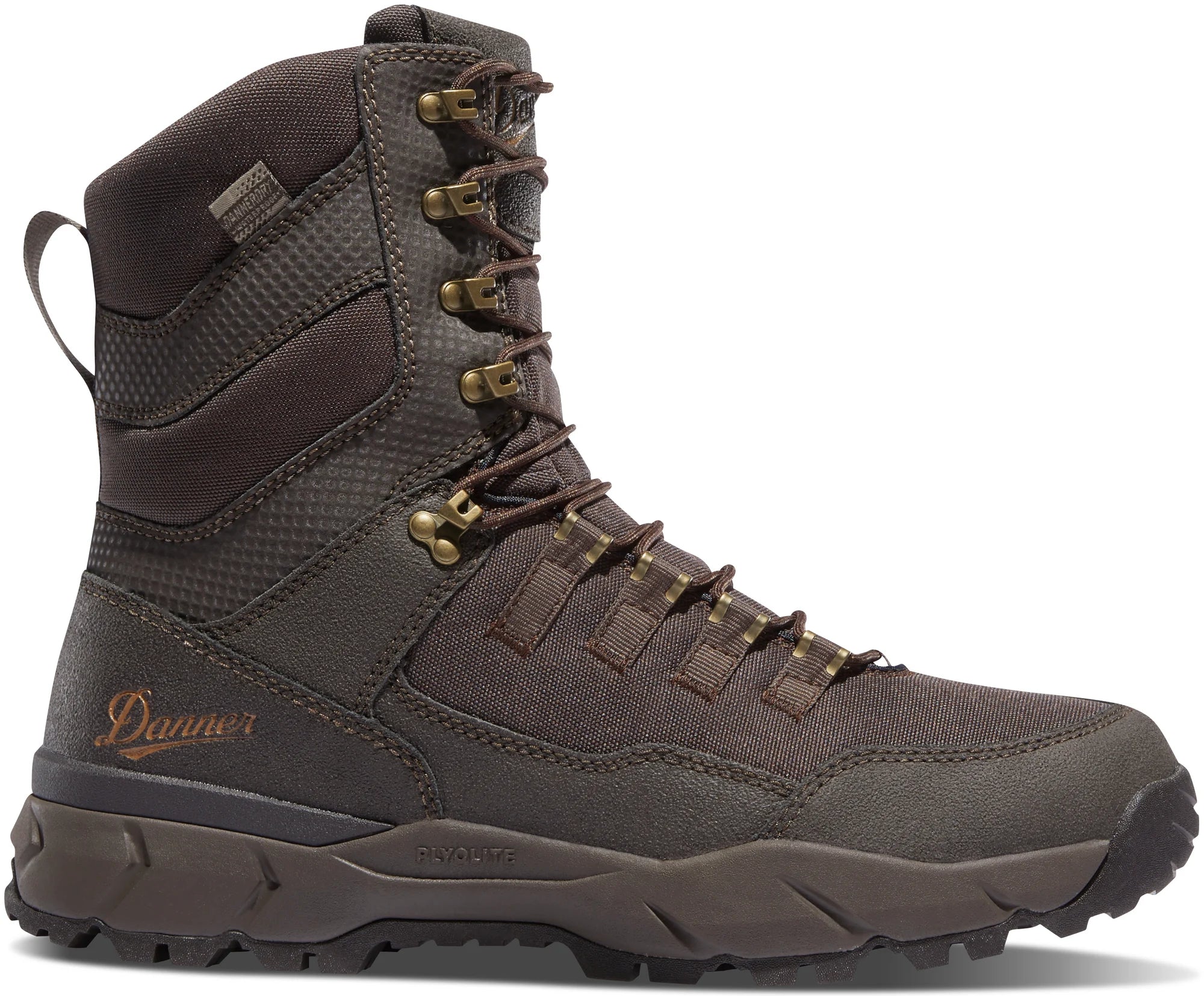Danner Men's Vital 8" Waterproof Hunting Boot - Brown - 41561 7 / Medium / Brown - Overlook Boots