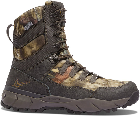 Danner Men's Vital 8" 400G Insulated Waterproof Hunting Boot - Mossy Oak - 41562